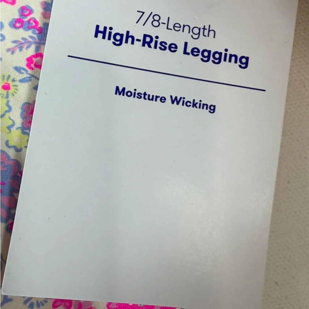 JoyLab™ Women's Floral Print High-Rise Piped Leggings - Pink M, L & XXL - Picture 8 of 16